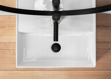 ВАЛЕРИЯ СТОЛЕШНЯЯ РАКОВИНА, ПРЯМОУГОЛЬНАЯ, БЕЛАЯ