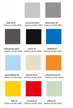 HPL до размера 12 мм разные цвета