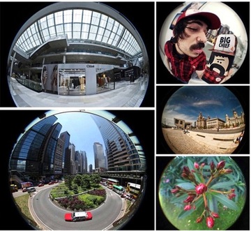 НАБОР МАКРО-ШИРОКИХ ОБЪЕКТИВОВ ДЛЯ ТЕЛЕФОНА «РЫБИЙ ГЛАЗ»