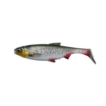 Guma Savage Gear na szczupaka 3D River Roach 14cm 28g GREEN SILVER