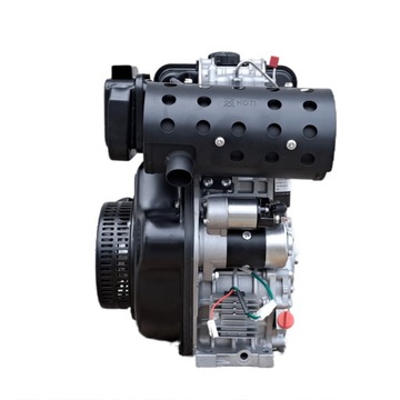 Дизельный двигатель внутреннего сгорания Weima WM195FE 15,0 л.с. 10 кВт горизонтальный вал 25 мм пуск эл.