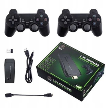 Konsola Do Gier Kontrolery Game Stick 10000 Gier