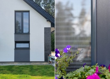 Алюминий АНТРАЦИТОВЫЙ ОКОННЫЙ МОСКИТНАЯ СЕТКА