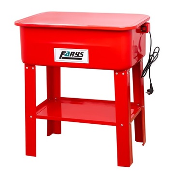 Профессиональная красная мойка для мастерских 80л FR8000