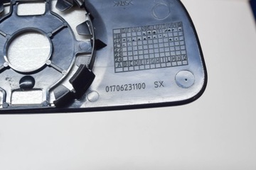 CITROEN JUMPER MK3 PŘEDNÍ LEVÉ ZRCÁTKO ZPÁTEČNÁ SKLO RHD 01706231100 20