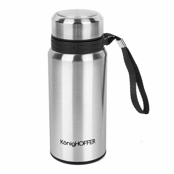 Tea Thermos + Siethe 0,5L Coffee Thermos Steel Adventure Konighture