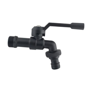 1 латунный смеситель для наружного использования. Простота в использовании.