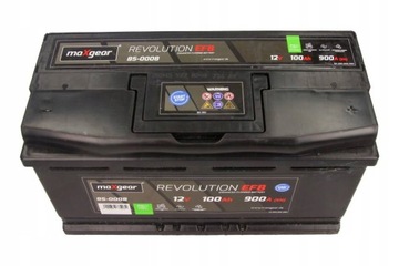 AKUMULATOR 12V 100AH 900A L- 353X175X190 EFB DO PO
