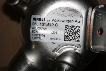 CHLADIČKA EMISÍ VW PASSAT B8 2.0 TDI 05L131512C