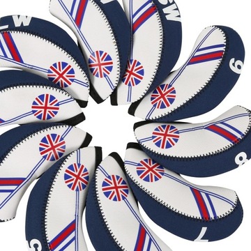 10. Железный головной убор для гольфа, клюшка для гольфа, 4–9, AW, PW,