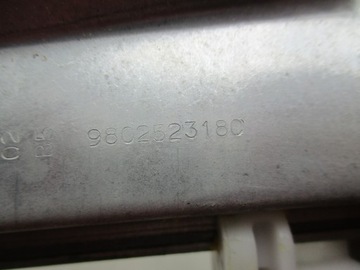 CITROEN C4 B7 10-18 MECHANIZMUS ZVEDÁK OKNO PRAVÝ ZADNÍ 9802523180