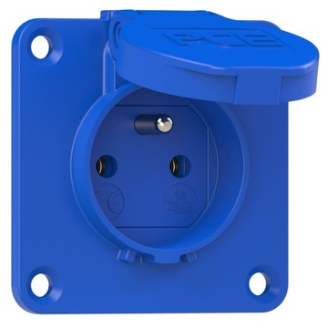 Gniazdo tablicowe 10/16A 2P+Z 230V /70x70/