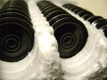 GŁOŚNIK Głośniczek do domofonu zabawki 20mm h 4mm