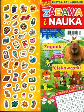 CZAS NA RELAKS WS 4 / 2024 ZABAWA I NAUKA