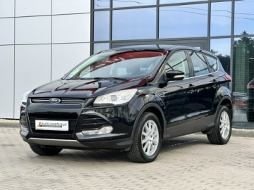 Ford Kuga II SUV 1.6 EcoBoost 150KM 2014 Ford Kuga Xenon,Półskóra, Grzane fotele,, zdjęcie 3