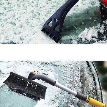 СКРЕБОК ДЛЯ ЛЬДА С МЕТЛОЙ АВТОМОБИЛЬНЫЙ СКРЕБОК ЩЕТКА ДЛЯ СНЕГА 2 В 1