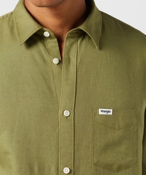 Koszula Wrangler LS 1 PKT SHIRT 112352134 Capulet Olive L