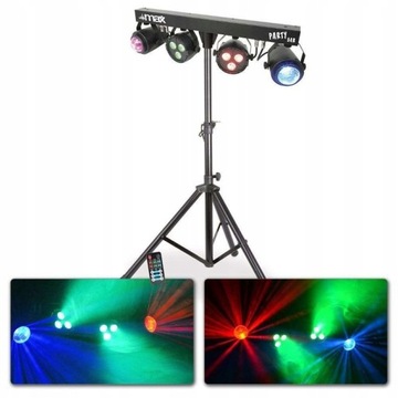 Отражатель 2x LED PAR 2x комплект штатива JELLYMOON