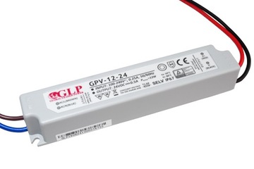 Zasilacz GLP GPV-12-24, 24V 0,5A 12W