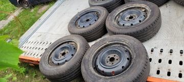 Felgi stalowe z oponami 5x100 Forester II SG LIFT