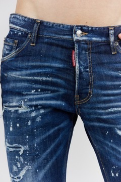 DSQUARED2 Granatowe jeansy męskie COOL GUY JEAN 52