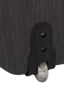 Футляр для виолончели 4/4 M-корпус с эффектом стали, черный