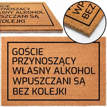 WYCIERACZKA pod DRZWI 40x60 MiX ŚMIESZNYCH WZORÓW