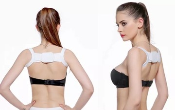 Легкий корректор осанки, незаметный под одеждой.