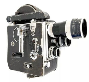 KAMERA PAILLARD BOLEX H8 Z 3 OBIEKTYWAMI