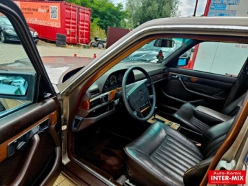 Mercedes Klasa S W126 Sedan 4.2 SE,SEL 204KM 1987 Mercedes-Benz Klasa S Sprawny super stan long Okazja 4.2 Benzyna 204KM, zdjęcie 31