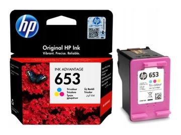 Чернила HP 653 BK+KOL Advantage 6000, 6075, Advantage 6400, Advantage 6475