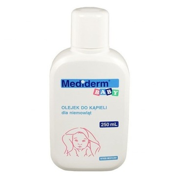 MEDIDERM BABY Olejek do kąpieli dla dzieci i niemowląt 250 ml