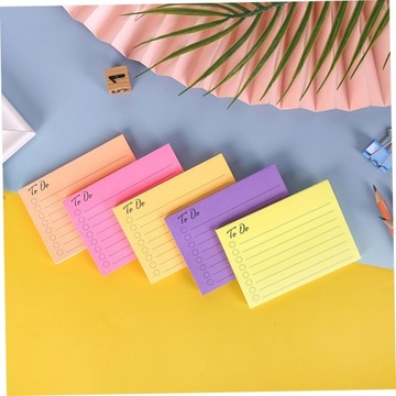 9 красочных липких заметок, самоклеящаяся наклейка для заметок, самоклеящаяся