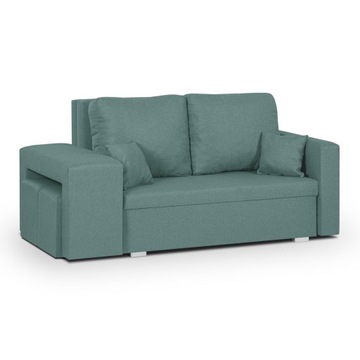 Sofa kanapa 2 os z funkcją spania MILO2 miętowa