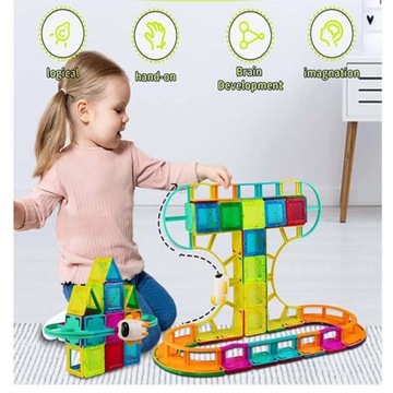 МАГНИТНЫЕ КОНСТРУКЦИОННЫЕ БЛОКИ XXL TRACK