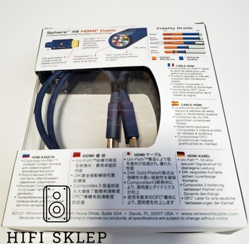 Wireworld Sphere-48 HDMI - Кабель HDMI 1 м