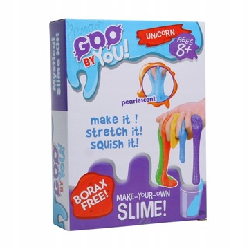 DUŻY ZESTAW DO ROBIENIA GLUTÓW SLIME ZRÓB TO SAM MASA ANTYSTRESOWA GLUTEK