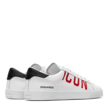 Dsquared2 Białe sneakersy męskie ICON CASSETTA 41