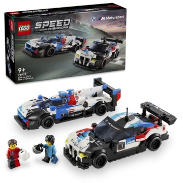 LEGO SPEED CHAMPIONS SAMOCHODY WYŚCIGOWE BMW M4 GT3 & BMW M Hybrid V8 76922