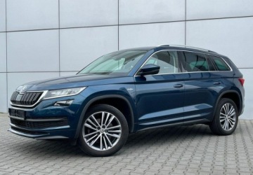 Skoda Kodiaq I SUV 2.0 TSI 190KM 2021 Skoda Kodiaq 4x4 LK Bogata Wersja Skora Automat Hak Led FV23, zdjęcie 1