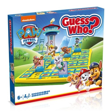 Guess Who? Zgadnij kto to? PSI PATROL + Gratis - HIT! dla dzieci