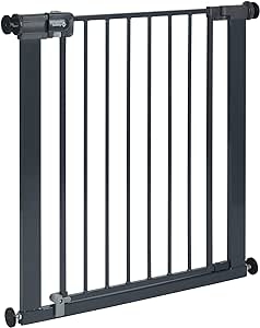 Barierka na schody Safety 1ST rozporowa czerń 73-80cm