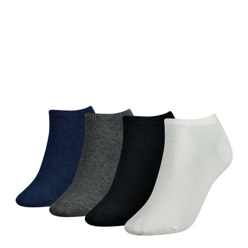 TOMMY HILFIGER SKARPETY SKARPETKI STOPKI 4P 39-42