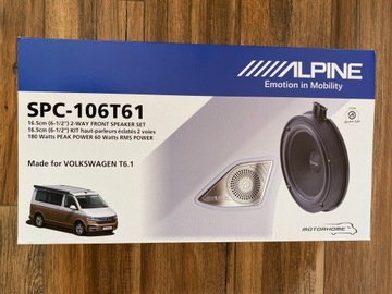 Акустические системы Alpine SPC-106T61 VW T6.1 Multivan ДИЛЕР