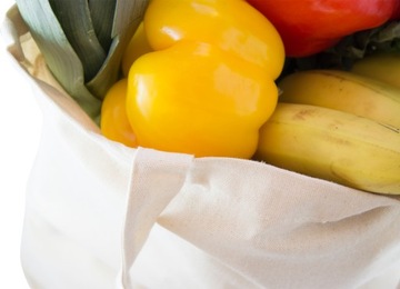 Хлопковая сумка цвета экрю DUBLIN 38x8x42см 220г