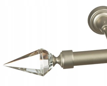 KARNISZ METALOWY Z1910 POJEDYNCZY 19 mm / 400 cm