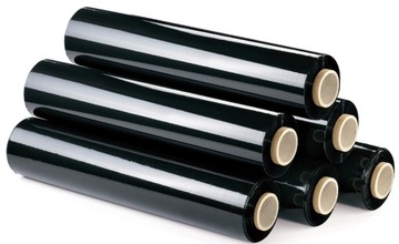 Стрейч-фольга черная матовая Roll Strong XXL 3 кг