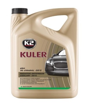 K2 KULER PŁYN DO CHŁODNIC -35°C ZIELONY 5L