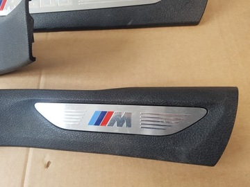 LISTWY NAKŁADKI PROGOWE M50D x6 F16 BMW