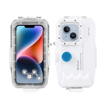 PULUZ 40M/131ft Waterproof Phone Case Diving Case - white